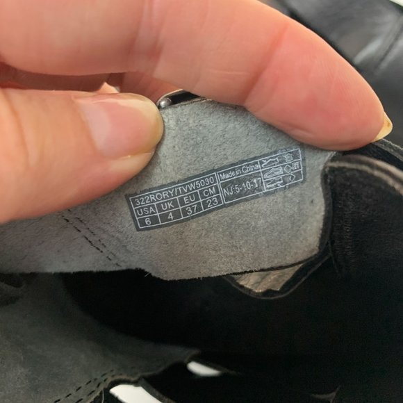 Vionic rory black leather buckle moto boot 6 - Picture 6 of 8